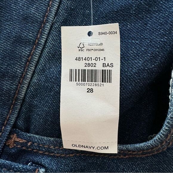 NWT Old Navy Mid Rise Pop Icon Skinny Jeans Woman’s Plus Size 28 - Picture 7 of 9